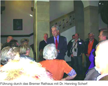 Führung durch das Bremer Rathaus mit Dr. Henning Scherf